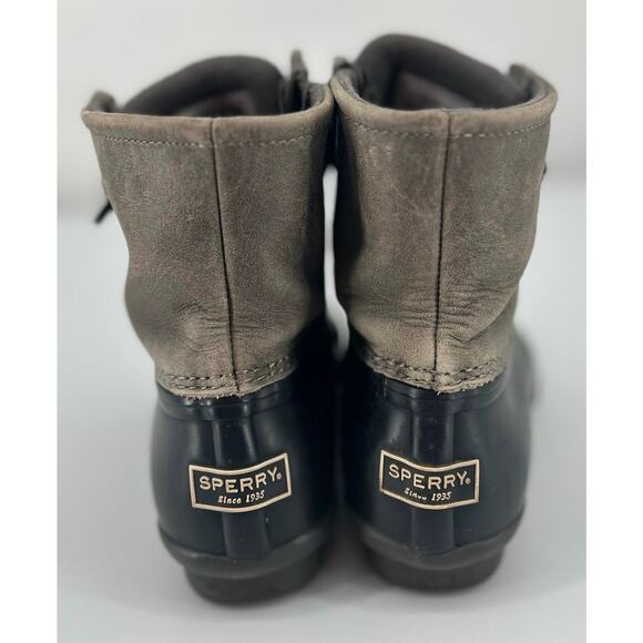 Sperry Women's Saltwater Emboss Duck Boots, Size 7 - Picture 12 of 13